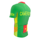 Cameroon  Full Zipper Bike Short Sleeve Cycling Jersey