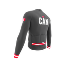 ScudoPro Pro Thermal Long Sleeve Cycling Jersey Country CODE Canada Gray | Men and Women