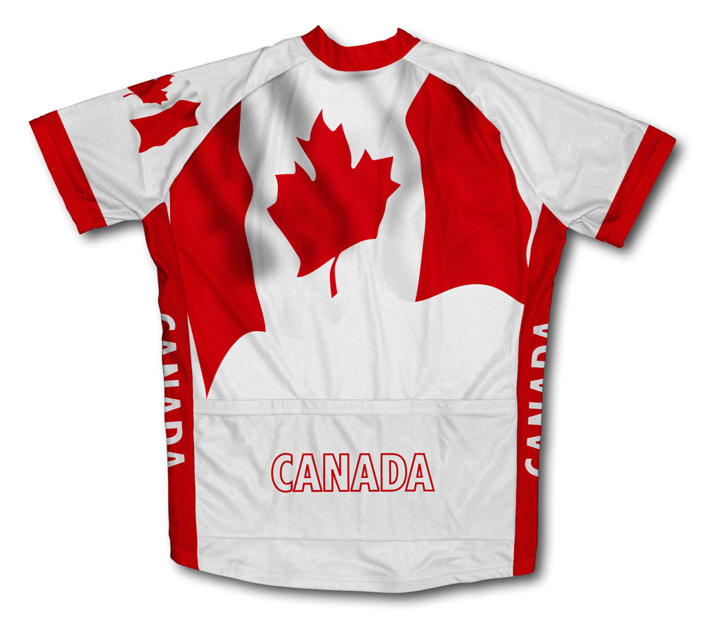 Canada Flag Cycling Jersey for Men and Women