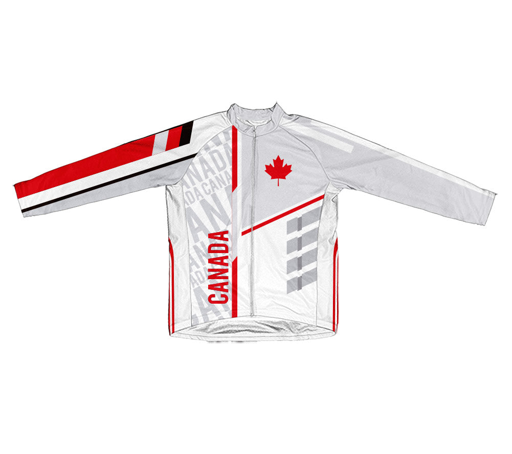 Canada ScudoPro Cycling Jersey Long Sleeve