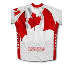 Canada Flag Cycling Jersey for Men and Women