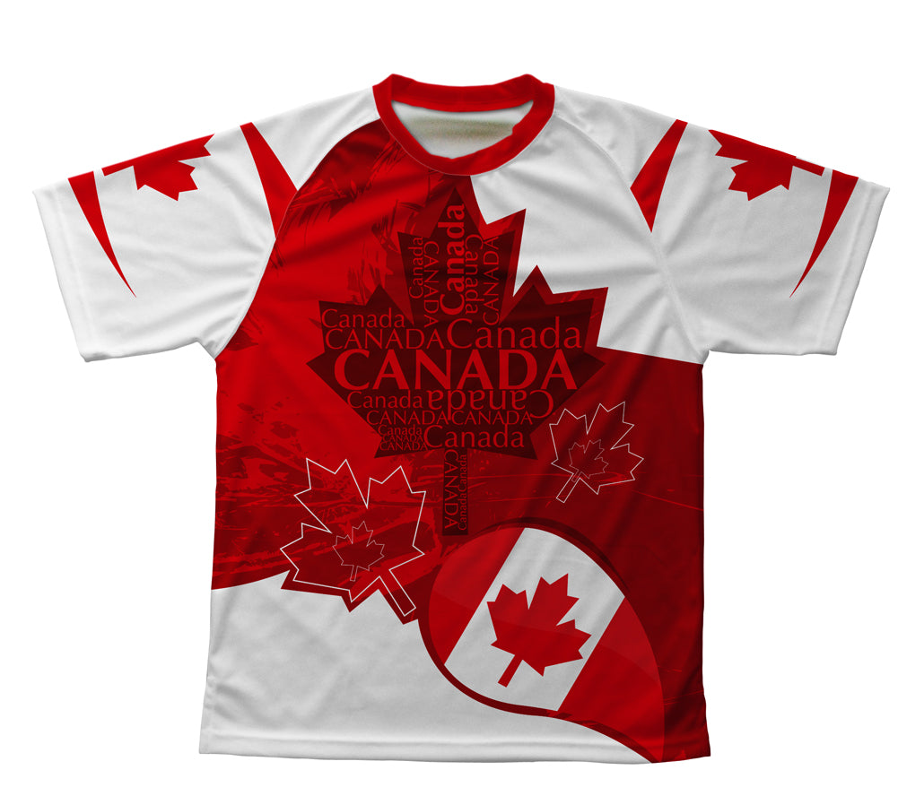Canada Art Technical T-Shirt for Men and Women