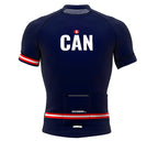 Canada Blue CODE Short Sleeve Cycling PRO Jersey for Men and Women