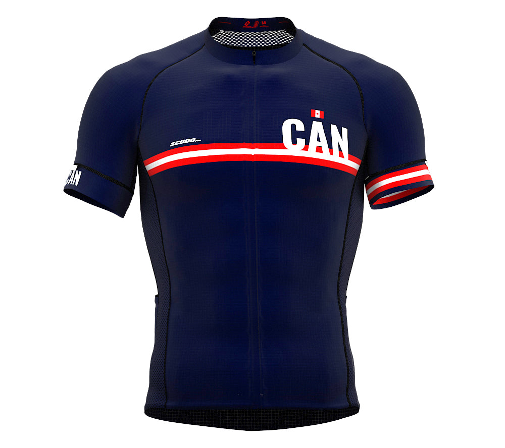 Canada Blue CODE Short Sleeve Cycling PRO Jersey for Men and WomenCanada Blue CODE Short Sleeve Cycling PRO Jersey for Men and Women