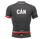 Canada Gray CODE Short Sleeve Cycling PRO Jersey for Men and Women