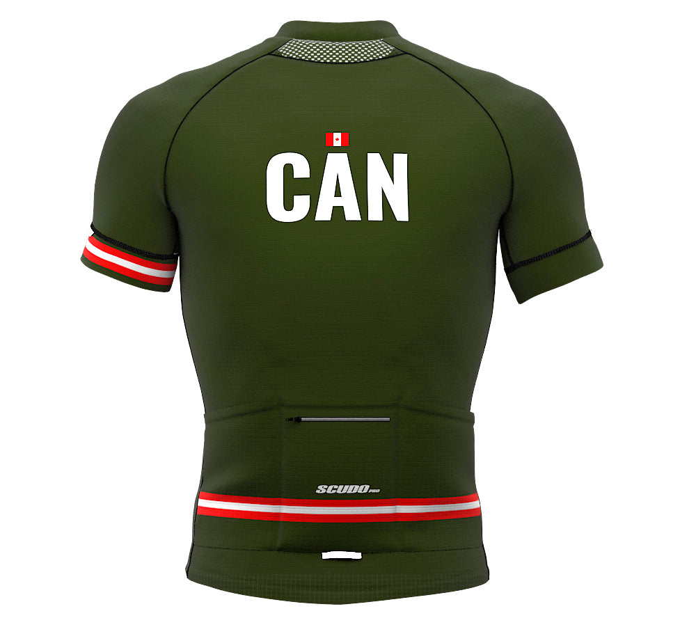 Canada Green CODE Short Sleeve Cycling PRO Jersey for Men and Women