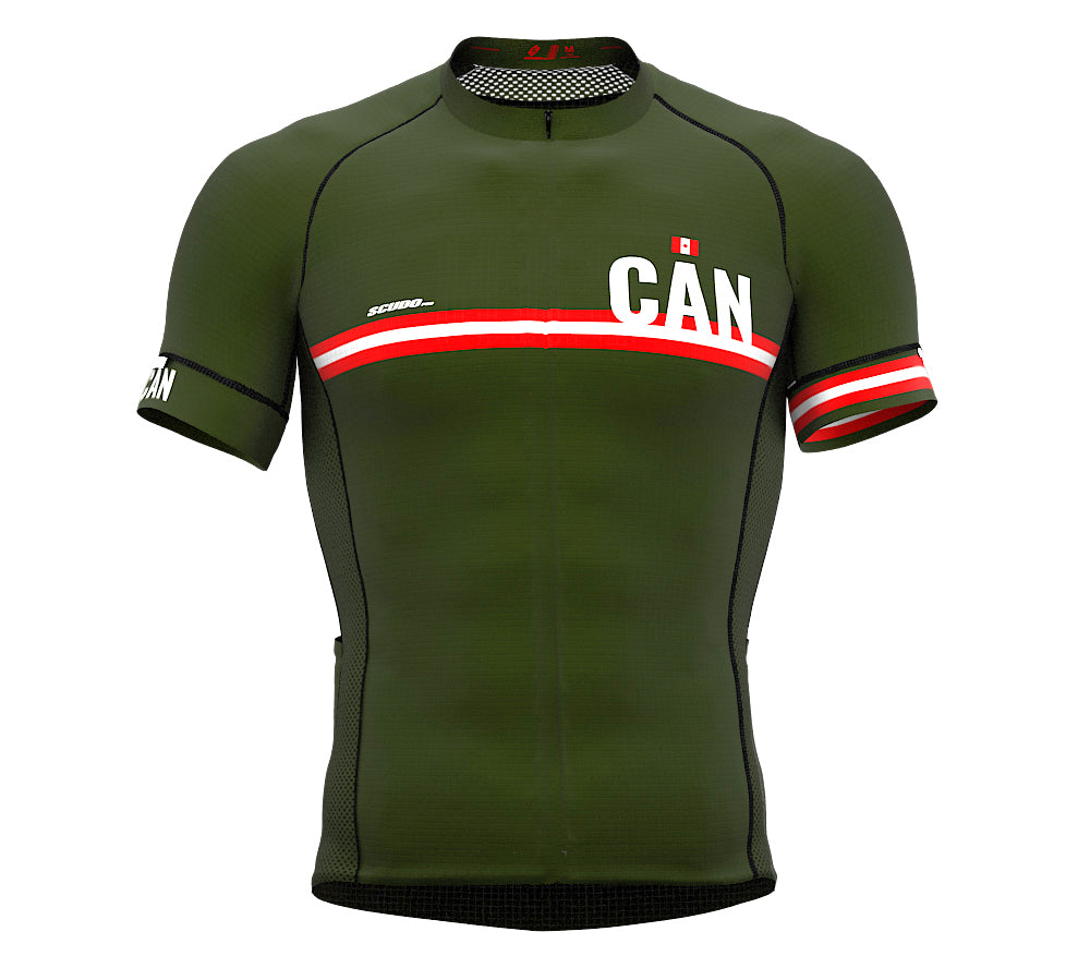 Canada Green CODE Short Sleeve Cycling PRO Jersey for Men and WomenCanada Green CODE Short Sleeve Cycling PRO Jersey for Men and Women