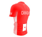 Canada  Full Zipper Bike Short Sleeve Cycling Jersey