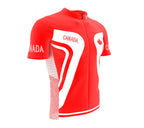 Canada  Full Zipper Bike Short Sleeve Cycling Jersey
