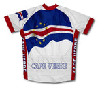 Cape Verde Flag Cycling Jersey for Men and Women