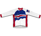 Cape Verde Flag Cycling Jersey for Men and Women
