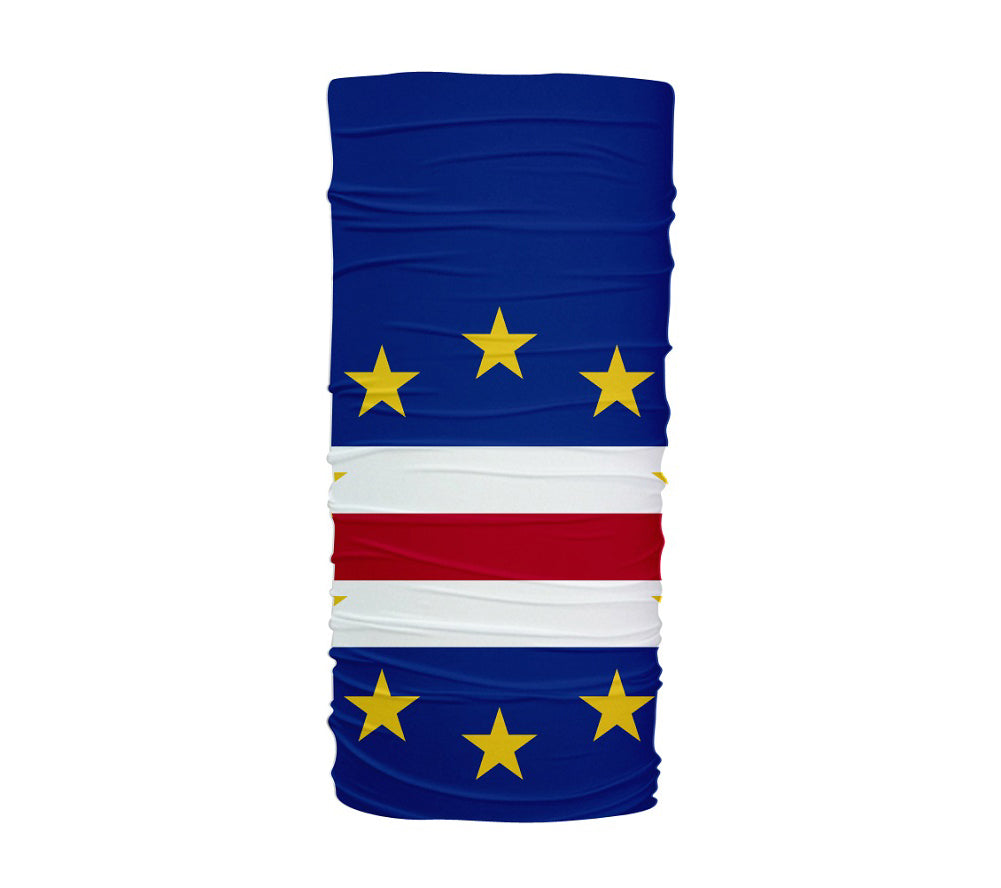 Cape Verde Flag Multifunctional UV Protection Headband