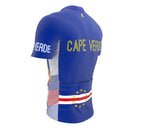 Cape Verde  Full Zipper Bike Short Sleeve Cycling Jersey