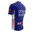Cayman Islands  Full Zipper Bike Short Sleeve Cycling Jersey