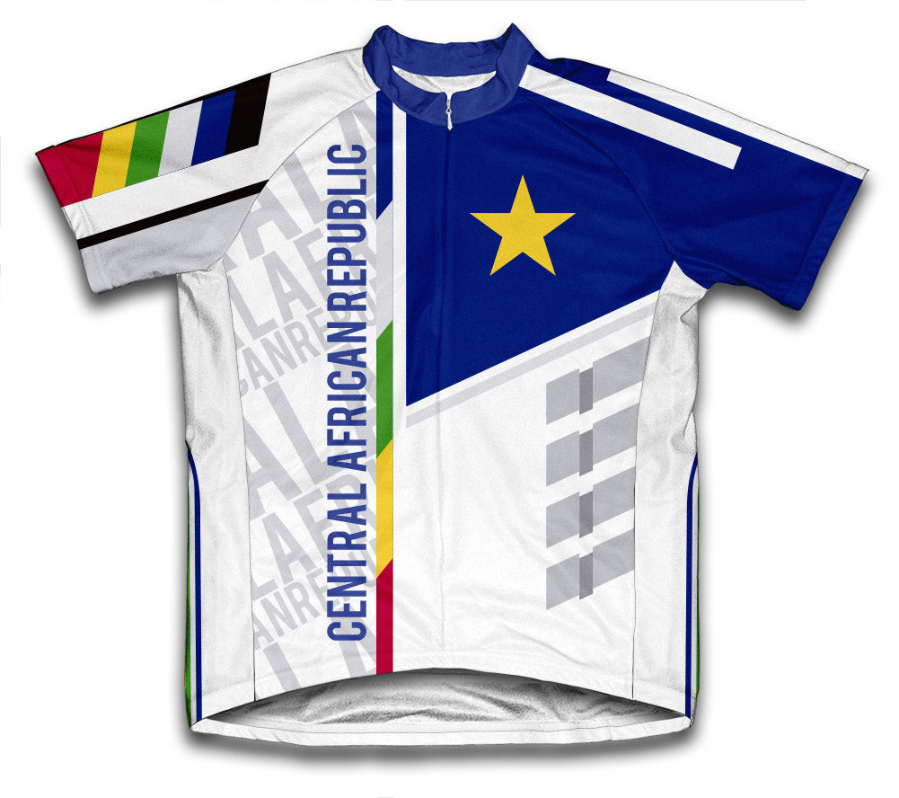 Central African Republic ScudoPro Cycling Jersey for Men and Women