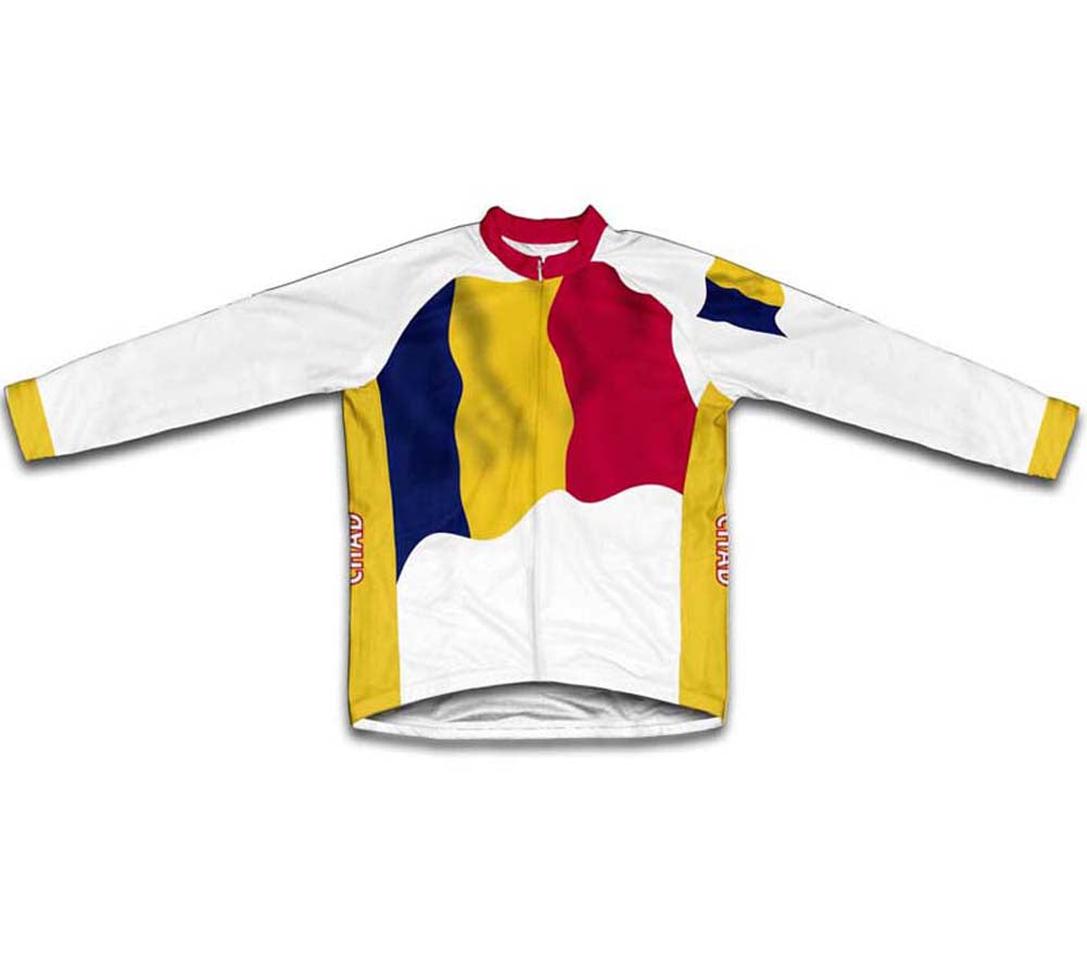 Chad Flag Cycling Jersey for Men and Women