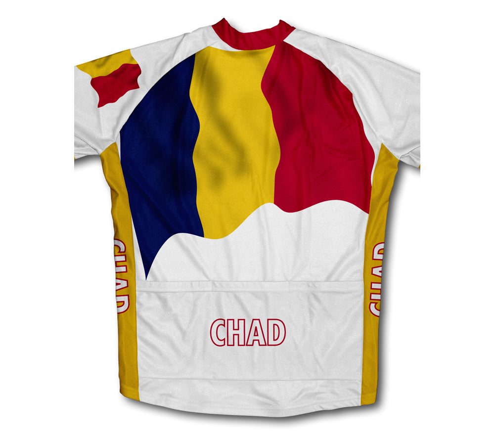 Chad Flag Cycling Jersey for Men and Women