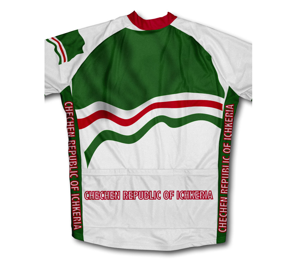 Chechen Republic of Ichkeria Flag Cycling Jersey for Men and Women