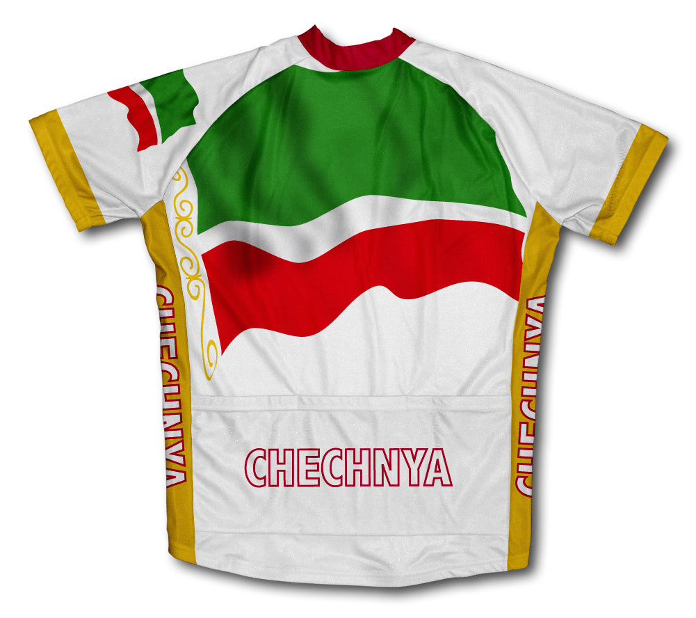 Chechnya Flag Cycling Jersey for Men and Women