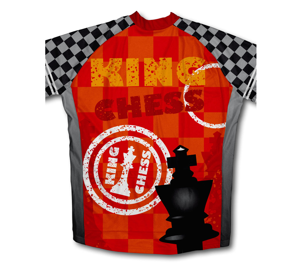 King Short Sleeve Cycling Jersey for Men and Women