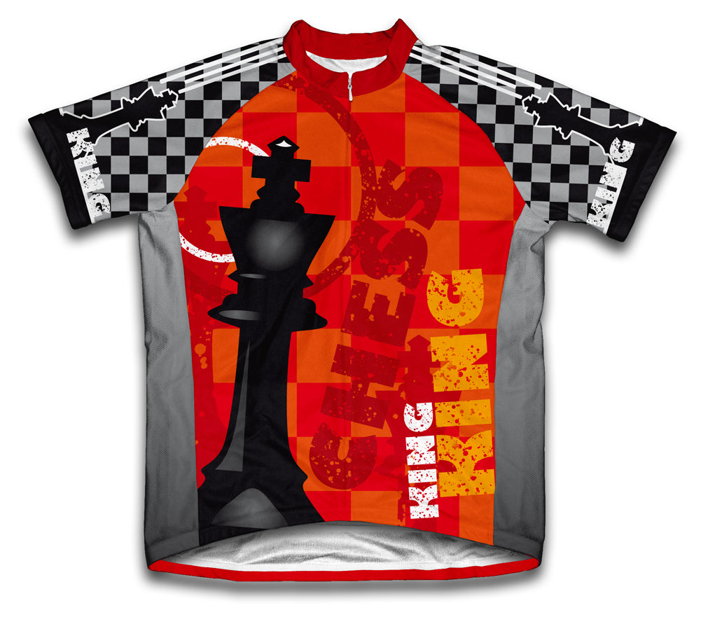 King Short Sleeve Cycling Jersey for Men and Women