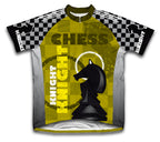 Chess Knight Short Sleeve Cycling Jersey for Men and Women