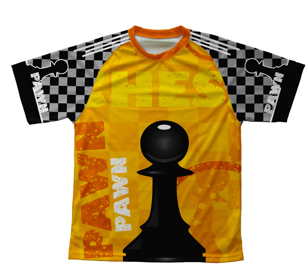 Chess Pawn Technical T-Shirt for Men and Women
