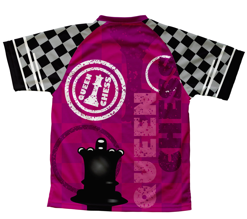 Chess Queen Technical T-Shirt for Men and Women