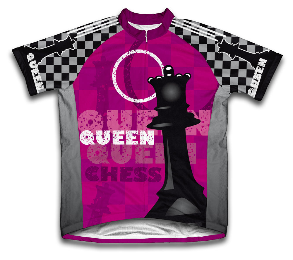 Queen Short Sleeve Cycling Jersey for Men and Women