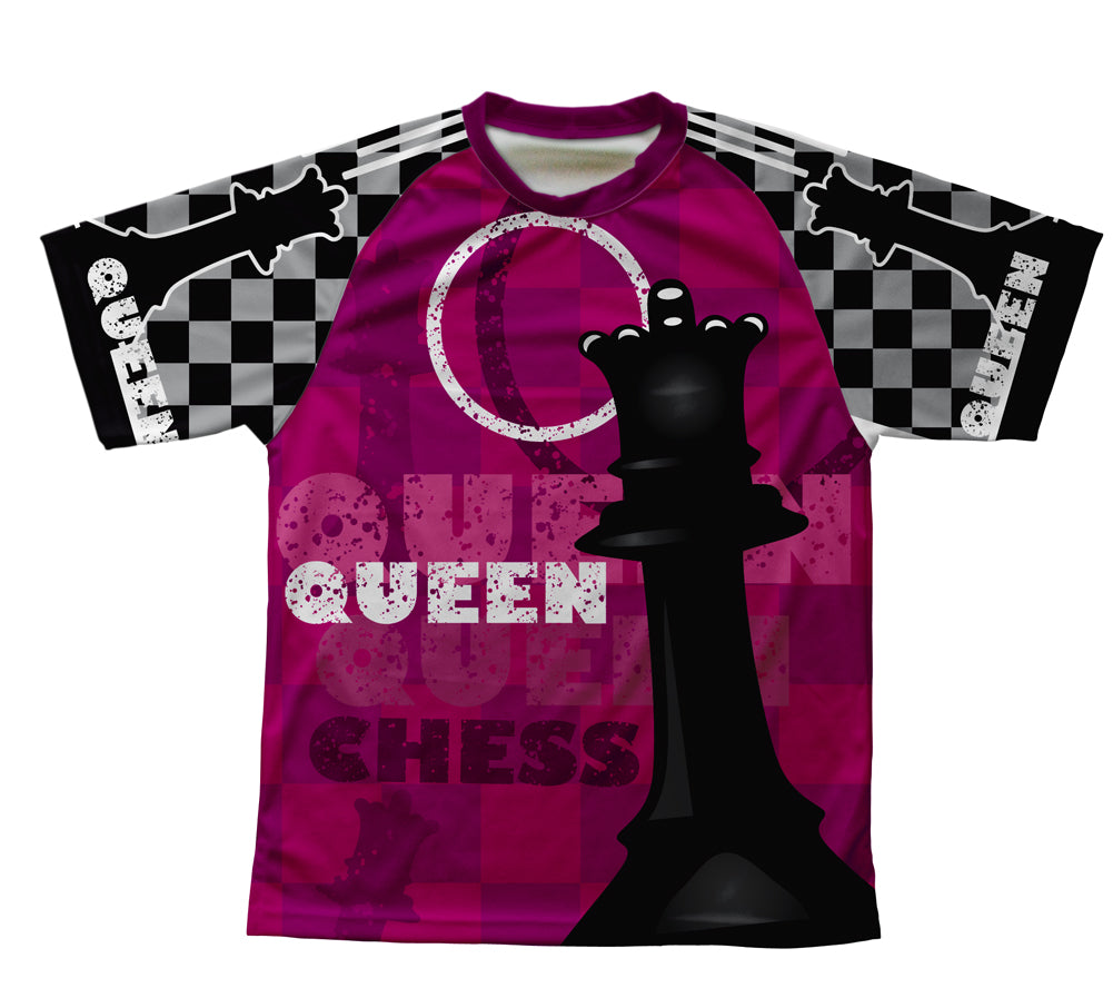 Chess Queen Technical T-Shirt for Men and Women