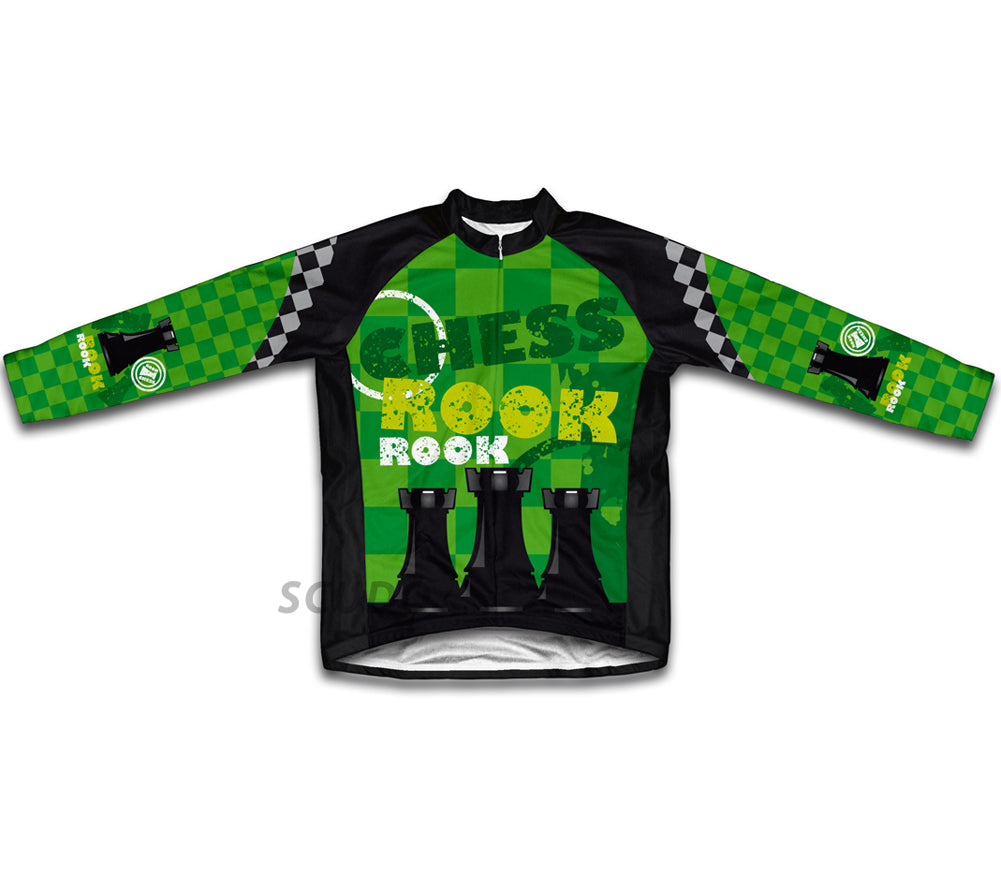 Chess Rook Winter Thermal Cycling Jersey