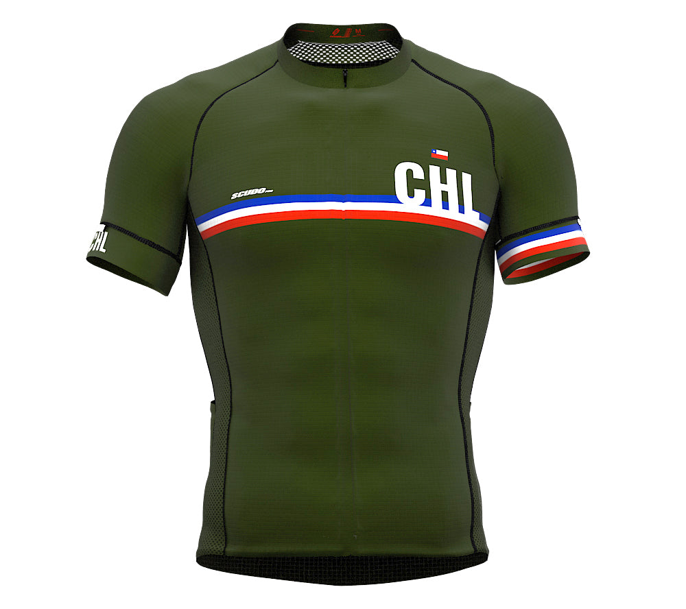 Chile Green CODE Short Sleeve Cycling PRO Jersey for Men and WomenChile Green CODE Short Sleeve Cycling PRO Jersey for Men and Women