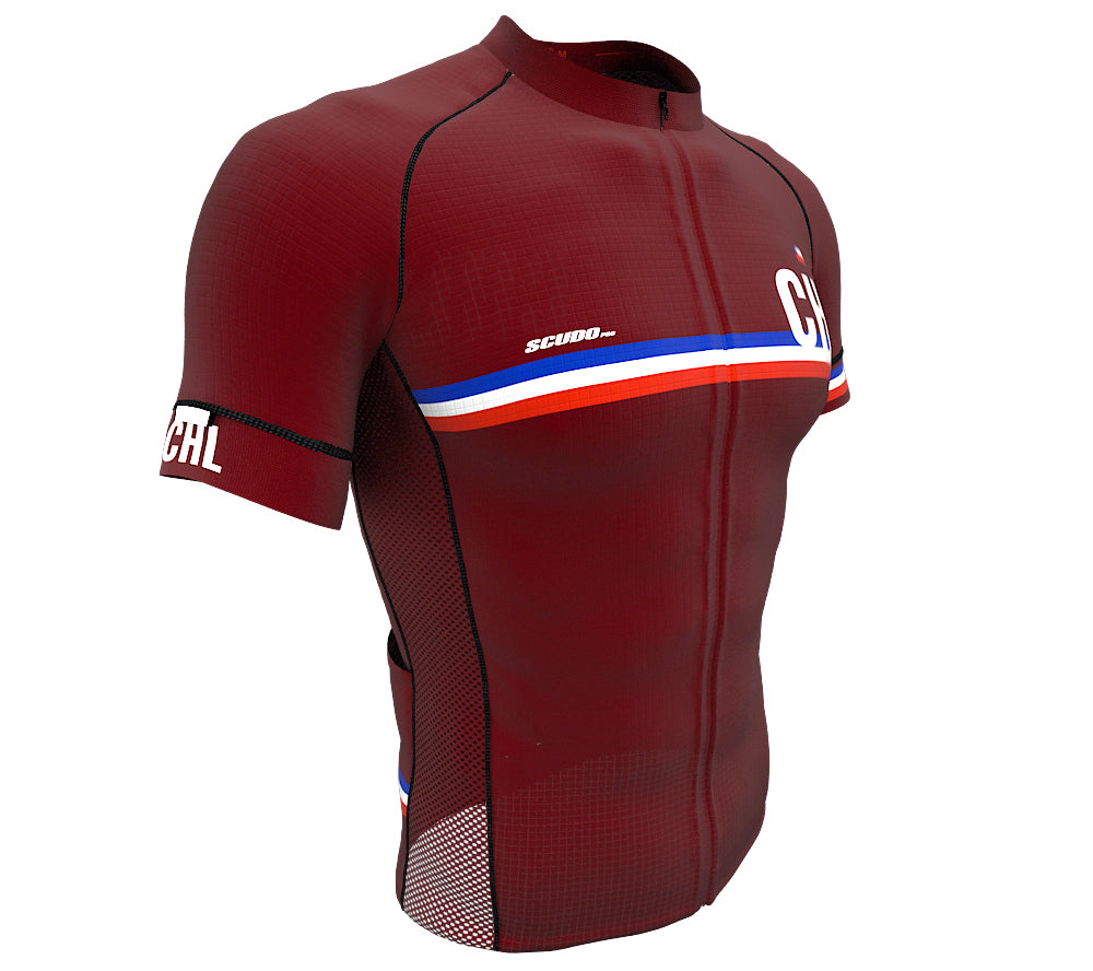 Chile Vine CODE Short Sleeve Cycling PRO Jersey for Men and Women