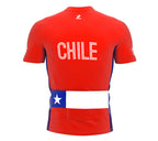 Chile  Full Zipper Bike Short Sleeve Cycling Jersey