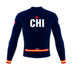 ScudoPro Pro Thermal Long Sleeve Cycling Jersey Country CODE China Blue | Men and Women