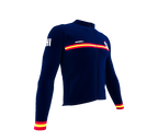 ScudoPro Pro Thermal Long Sleeve Cycling Jersey Country CODE China Blue | Men and Women