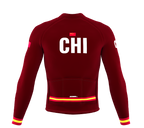 ScudoPro Pro Thermal Long Sleeve Cycling Jersey Country CODE China Vine | Men and Women