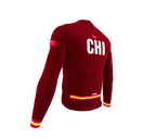 ScudoPro Pro Thermal Long Sleeve Cycling Jersey Country CODE China Vine | Men and Women