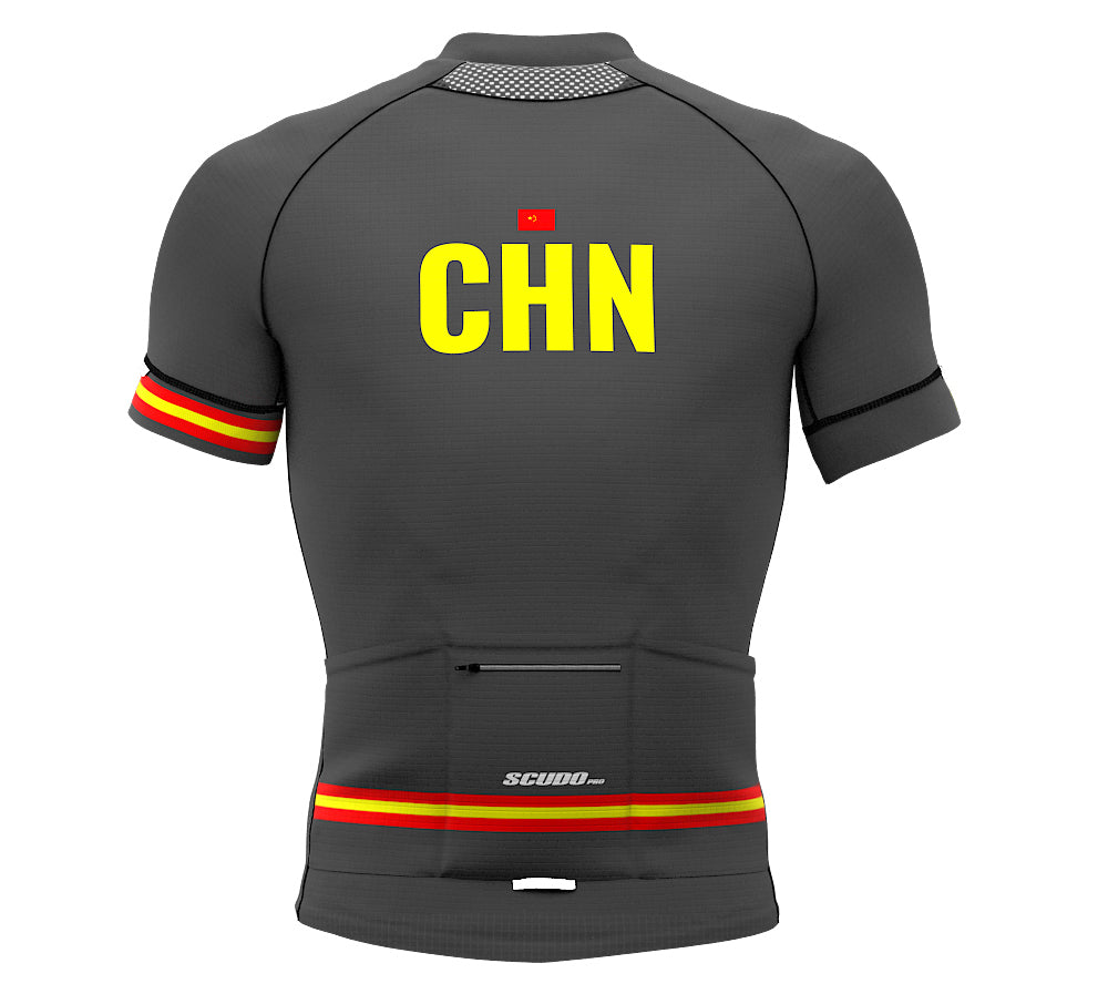 China Gray CODE Short Sleeve Cycling PRO Jersey for Men and Women