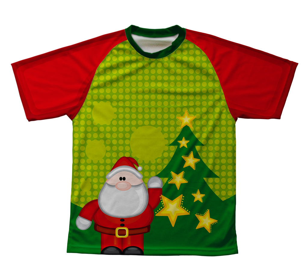 Christmas Santa Technical T-Shirt for Men and Women