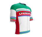ScudoPro Elite Fit Short Sleeve Cycling Jersey Retro Classical Red |  Men and Women