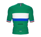 ScudoPro Elite Fit Short Sleeve Cycling Jersey Retro Classic Style Green |  Men and Women