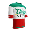 ScudoPro Elite Fit Short Sleeve Cycling Jersey Retro Classic Style Green |  Men and Women