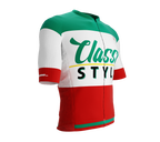 ScudoPro Elite Fit Short Sleeve Cycling Jersey Retro Classic Style Green |  Men and Women