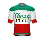 ScudoPro Elite Fit Short Sleeve Cycling Jersey Retro Classic Style Green |  Men and Women