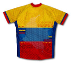 Colombia Short Sleeve Cycling Jersey for Men and Women