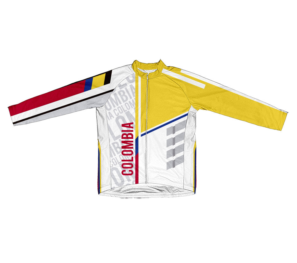 Colombia ScudoPro Cycling Jersey Long Sleeve