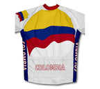 Colombia Flag Cycling Jersey for Men and Women