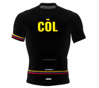 Colombia Black CODE Short Sleeve Cycling PRO Jersey for Men and Women