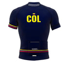 Colombia Blue CODE Short Sleeve Cycling PRO Jersey for Men and Women